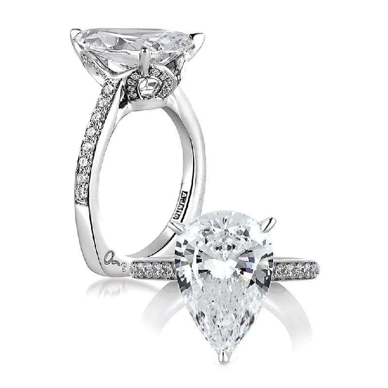 A. Jaffe Seasons Of Love Diamond Engagement Ring Setting in White Gold