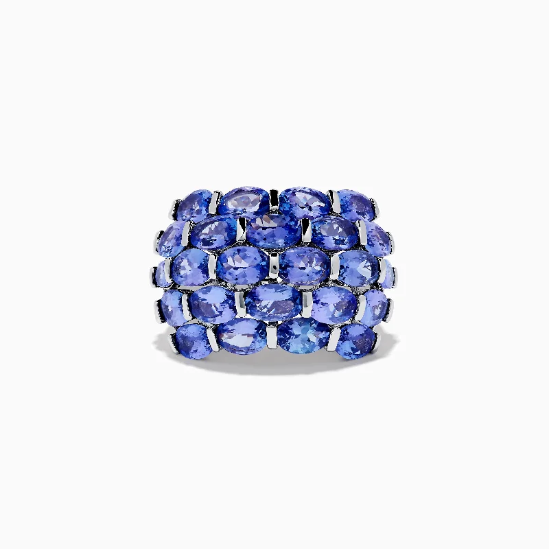 Nahla Siri Sterling Silver Tanzanite Ring