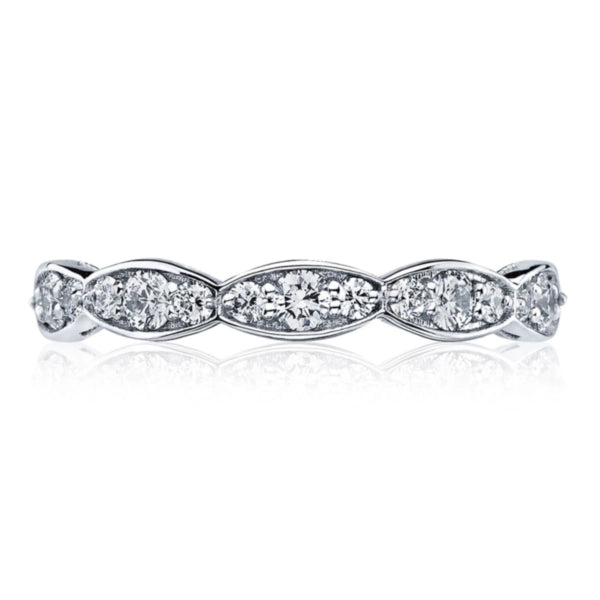 Tacori 18K White Gold Diamond Band