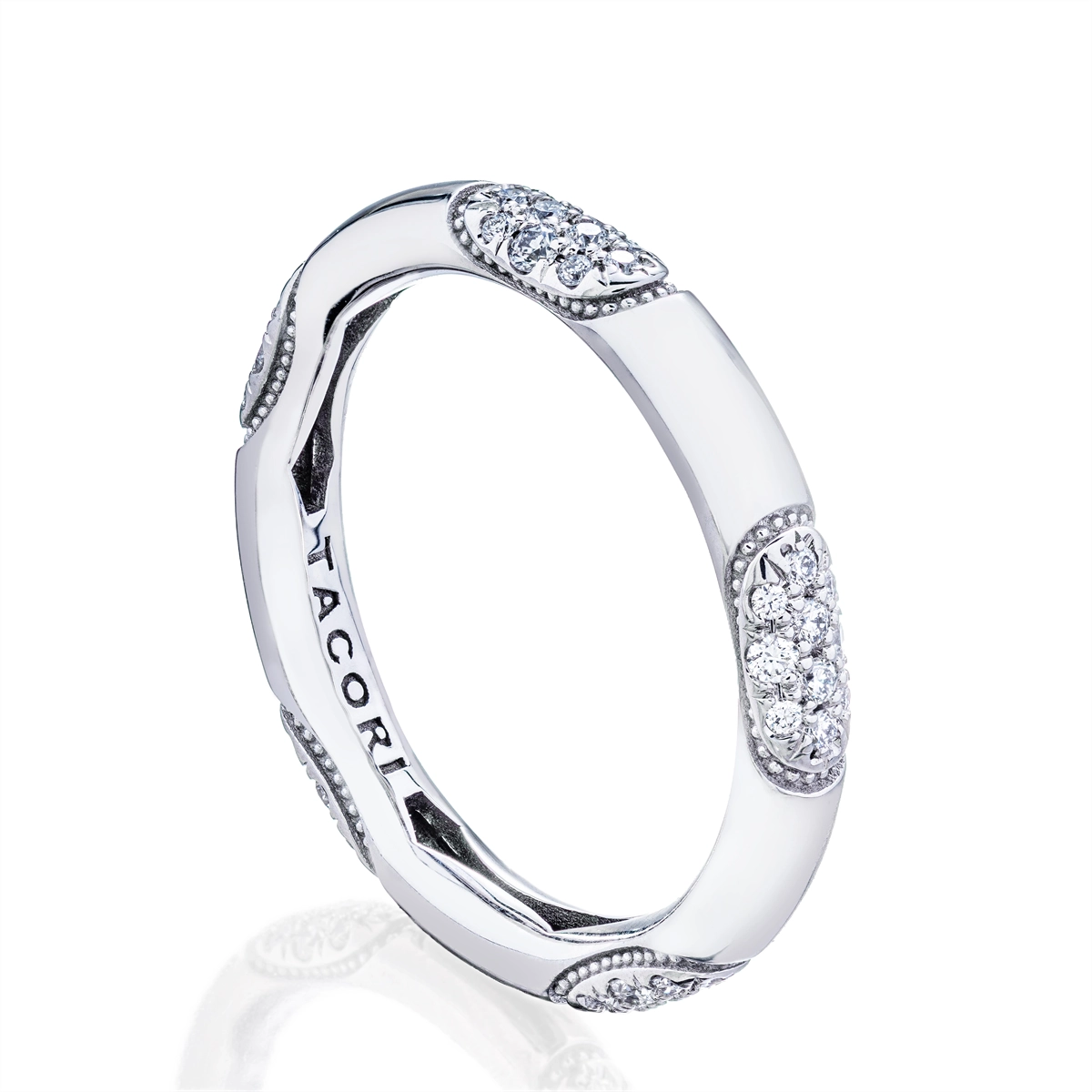 Tacori 18K White Gold Diamond Ring