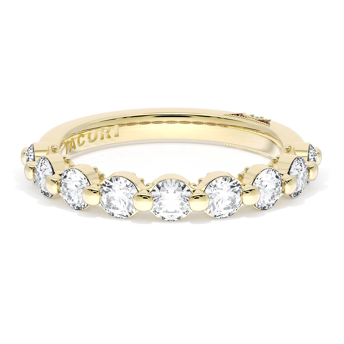 Tacori 18K Yellow Gold Diamond Band