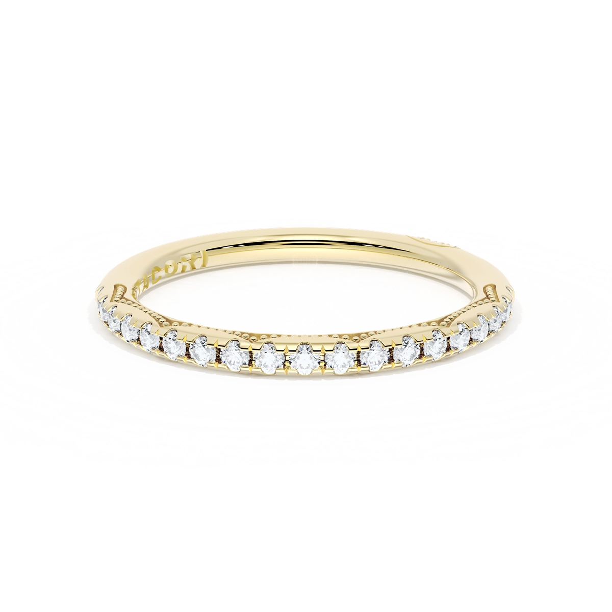 Tacori 18K Yellow Gold Diamond Band