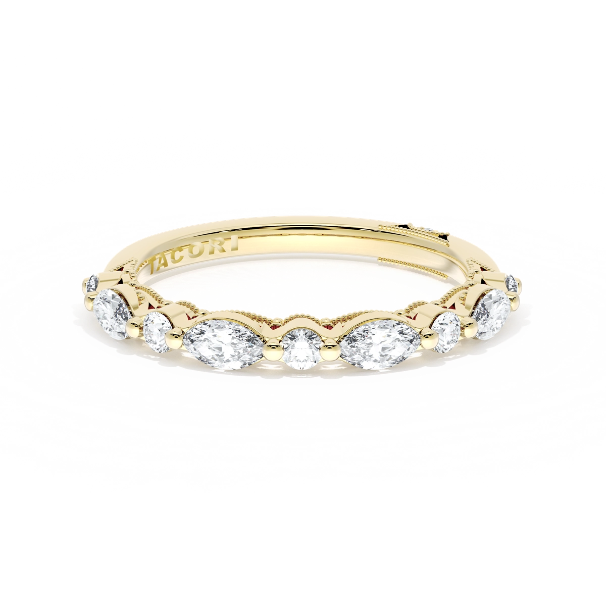 Tacori 18K Yellow Gold Diamond Band