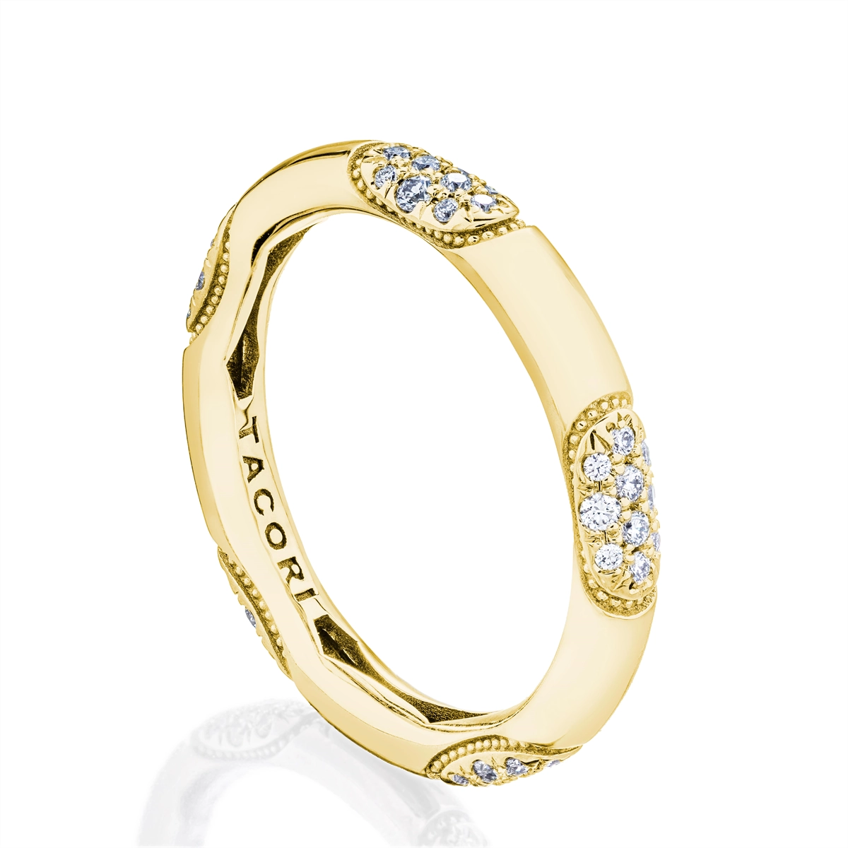 Tacori 18K Yellow Gold Diamond Ring