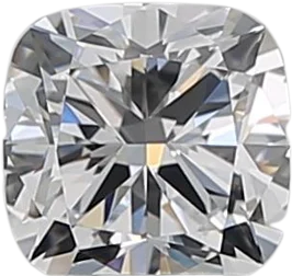 0.5 Carat D VVS2 Cushion Natural Diamond