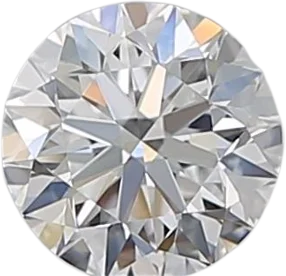 0.51 Carat E VVS1 Round Natural Diamond