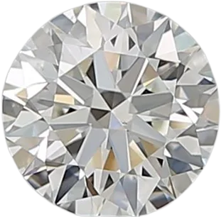 0.54 Carat J VS2 Round Natural Diamond