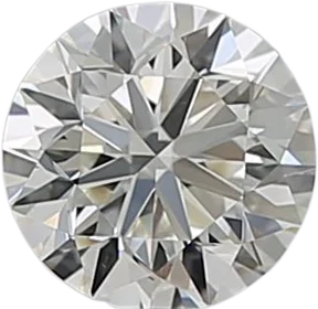 0.54 Carat K VS2 Round Natural Diamond