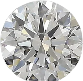 0.6 Carat D VS2 Round Natural Diamond