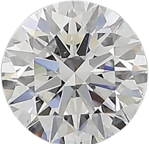 0.6 Carat D VS2 Round Natural Diamond