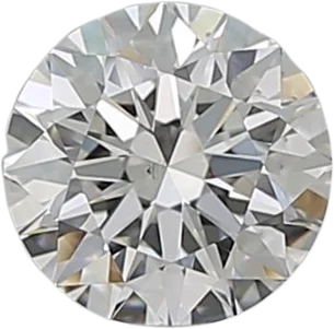 0.6 Carat I SI1 Round Natural Diamond