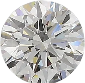 0.61 Carat F IF Round Natural Diamond