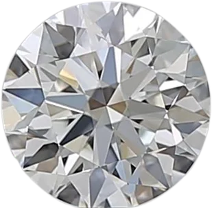 0.64 Carat F IF Round Natural Diamond