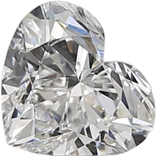 0.73 Carat E VS1 Heart Natural Diamond