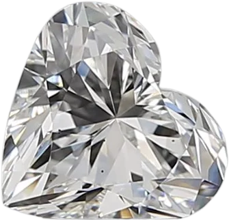 0.73 Carat G SI1 Heart Natural Diamond