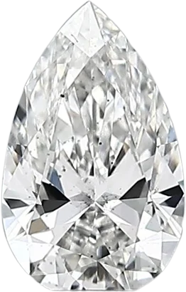 0.74 Carat G SI1 Pear Lab Diamond