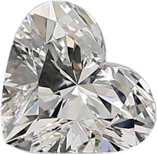 0.75 Carat I IF Heart Natural Diamond