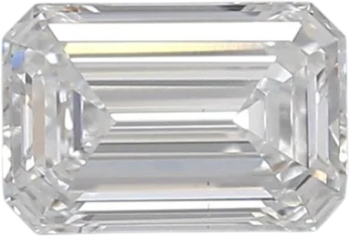 0.76 Carat D vs1 Emerald Lab Diamond