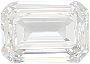 0.85 Carat D vvs2 Emerald Lab Diamond