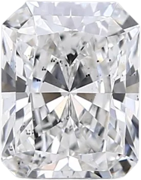 0.9 Carat F SI1 Radiant Lab Diamond