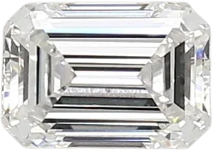 0.92 Carat E vvs2 Emerald Lab Diamond