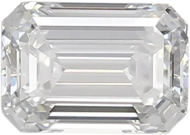 0.96 Carat E vvs2 Emerald Lab Diamond