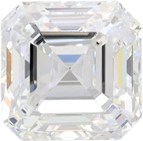 1 Carat E VVS2 Asscher Lab Diamond