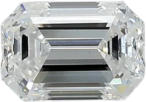 1 Carat E VVS2 Emerald Lab Diamond