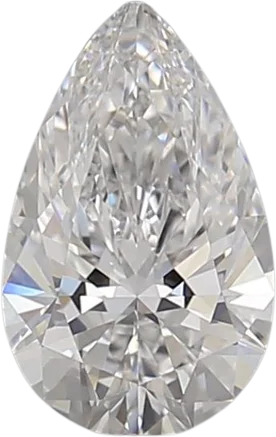 1 Carat E VVS2 Pear Lab Diamond