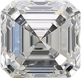 1.01 Carat I VVS2 Asscher Natural Diamond