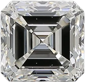 1.01 Carat J SI1 Asscher Natural Diamond