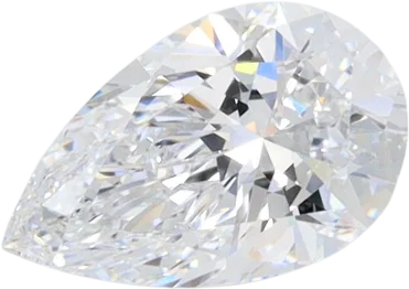 1.01 Carat D IF Pear Lab Diamond