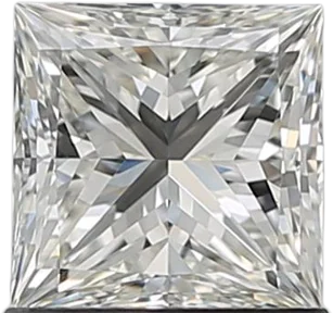 1.01 Carat J IF Princess Natural Diamond