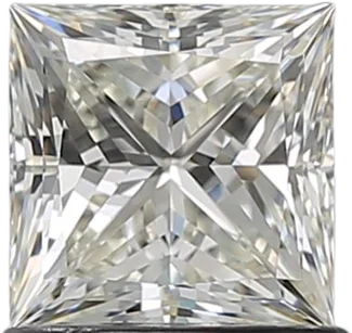 1.01 Carat J IF Princess Natural Diamond