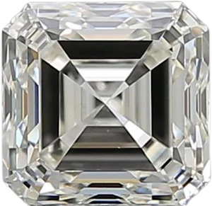 1.02 Carat K VS1 Asscher Natural Diamond