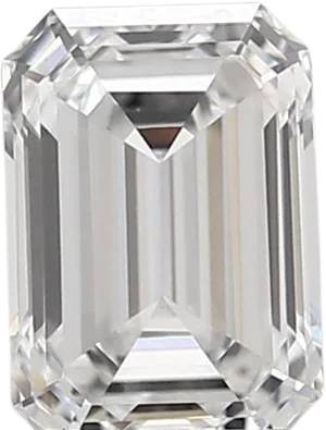 1.02 Carat E vvs1 Emerald Lab Diamond