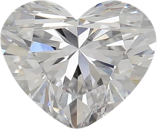 1.02 Carat D VVS2 Heart Lab Diamond