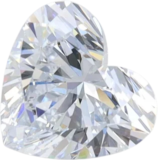 1.02 Carat G VVS1 Heart Lab Diamond