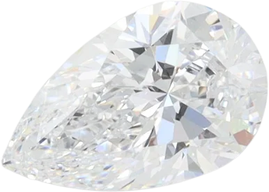 1.02 Carat D VVS2 Pear Lab Diamond