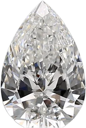 1.02 Carat E VS1 Pear Natural Diamond