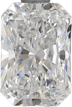 1.02 Carat D VVS2 Radiant Lab Diamond