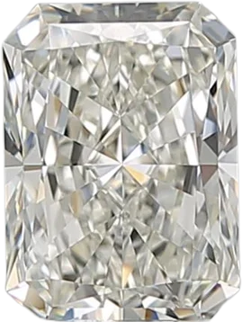 1.02 Carat J VVS1 Radiant Natural Diamond