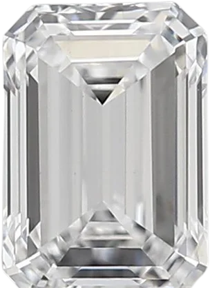 1.03 Carat D vvs2 Emerald Lab Diamond