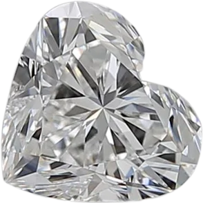 1.03 Carat E VVS1 Heart Natural Diamond