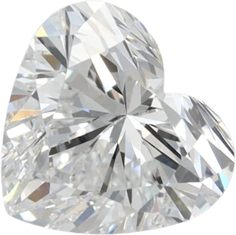 1.04 Carat D VVS2 Heart Lab Diamond