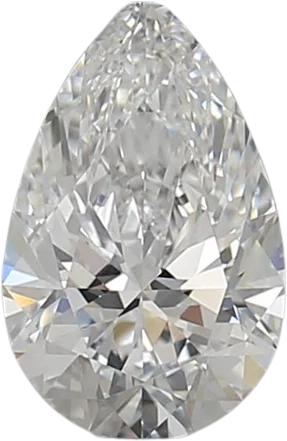 1.04 Carat D VVS2 Pear Lab Diamond