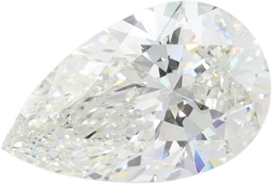 1.04 Carat G IF Pear Lab Diamond