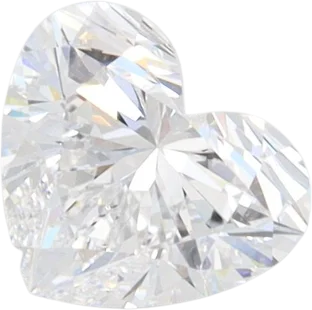 1.05 Carat E VVS2 Heart Lab Diamond