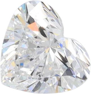 1.05 Carat E VVS2 Heart Lab Diamond