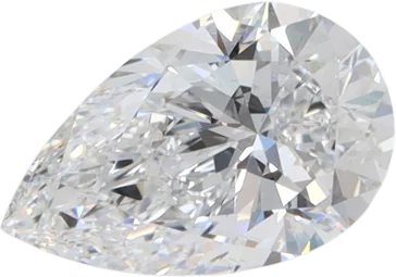 1.05 Carat D VS2 Pear Lab Diamond